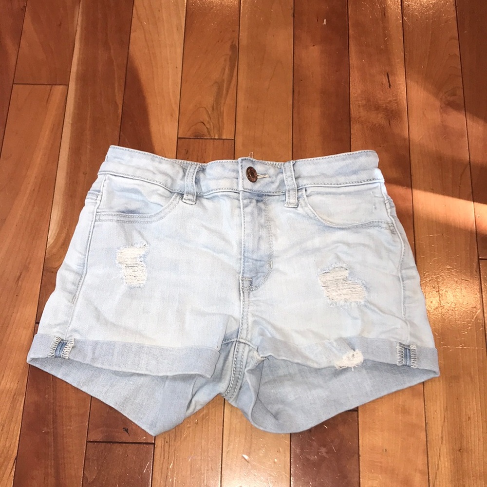 PacSun light wash shorts
